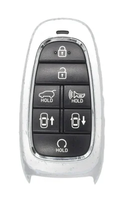 Unrefurbished OEM Hyundai 95440-M5000 TQ8-FOB-4F20 7 Button Key Fob - Grade C