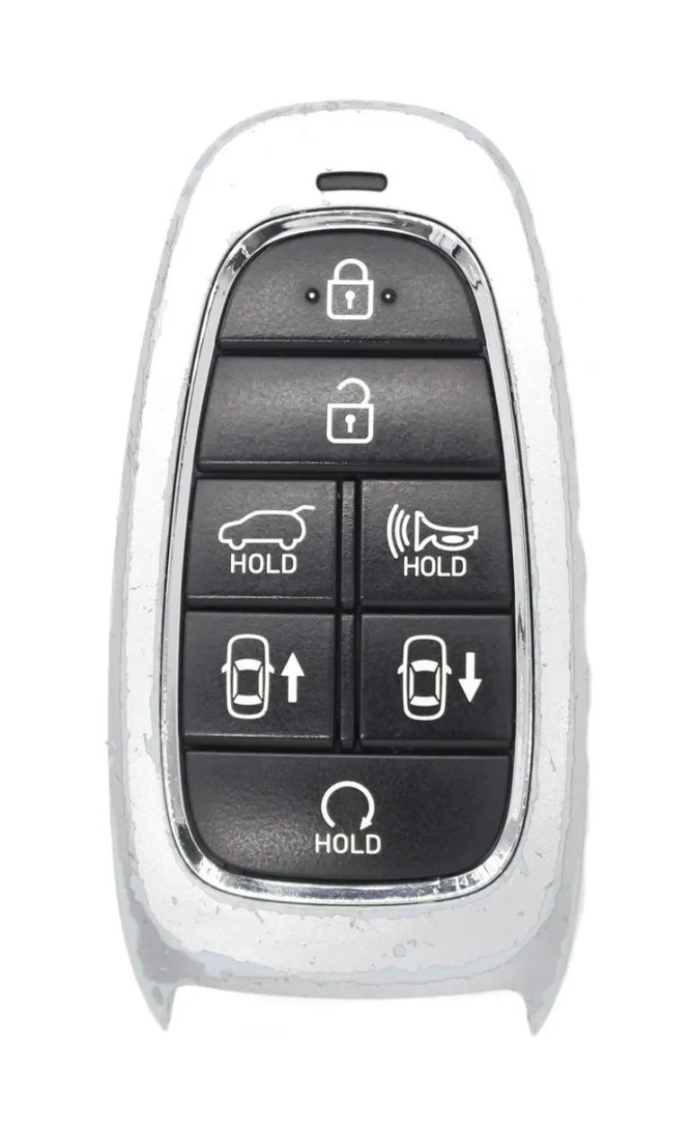 Unrefurbished OEM Hyundai 95440-M5000 TQ8-FOB-4F20 7 Button Key Fob - Grade C
