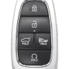 Unrefurbished OEM Hyundai 95440-N9070(NX4) TQ8-FOB-4F27 5 Button Key Fob - Grade C