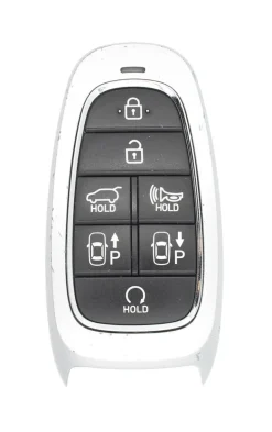 Unrefurbished OEM Hyundai 95440-N9062(NX4) TQ8-FOB-4F28 7 Button Key Fob - Grade A