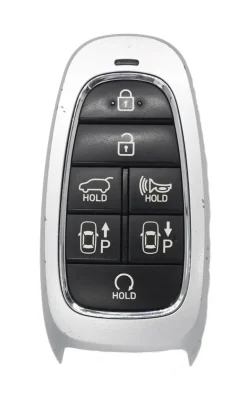 Unrefurbished OEM Hyundai 95440-N9082 TQ8-FOB-4F28 7 Button Key Fob - Grade C