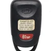 Unrefurbished OEM Hyundai 95430-3Q000 OSLOKA-950T 4 Button Key Fob - Grade C