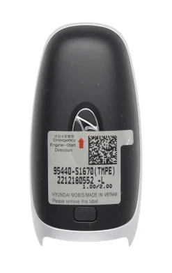 Unrefurbished OEM Hyundai 95440-S1670 TM 5 Button Key Fob - Grade A