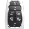 Unrefurbished OEM Hyundai 95440-S1560 TM TQ8-FOB-4F28 7 Button Key Fob - Grade C
