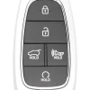 Unrefurbished OEM Hyundai 95440-S157(TM) TQ8-FOB-4F27 5 Button Key Fob - Grade A
