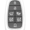 Unrefurbished OEM Hyundai 95440-S8600 TQ8-FOB-4F28 7 Button Key Fob - Grade A