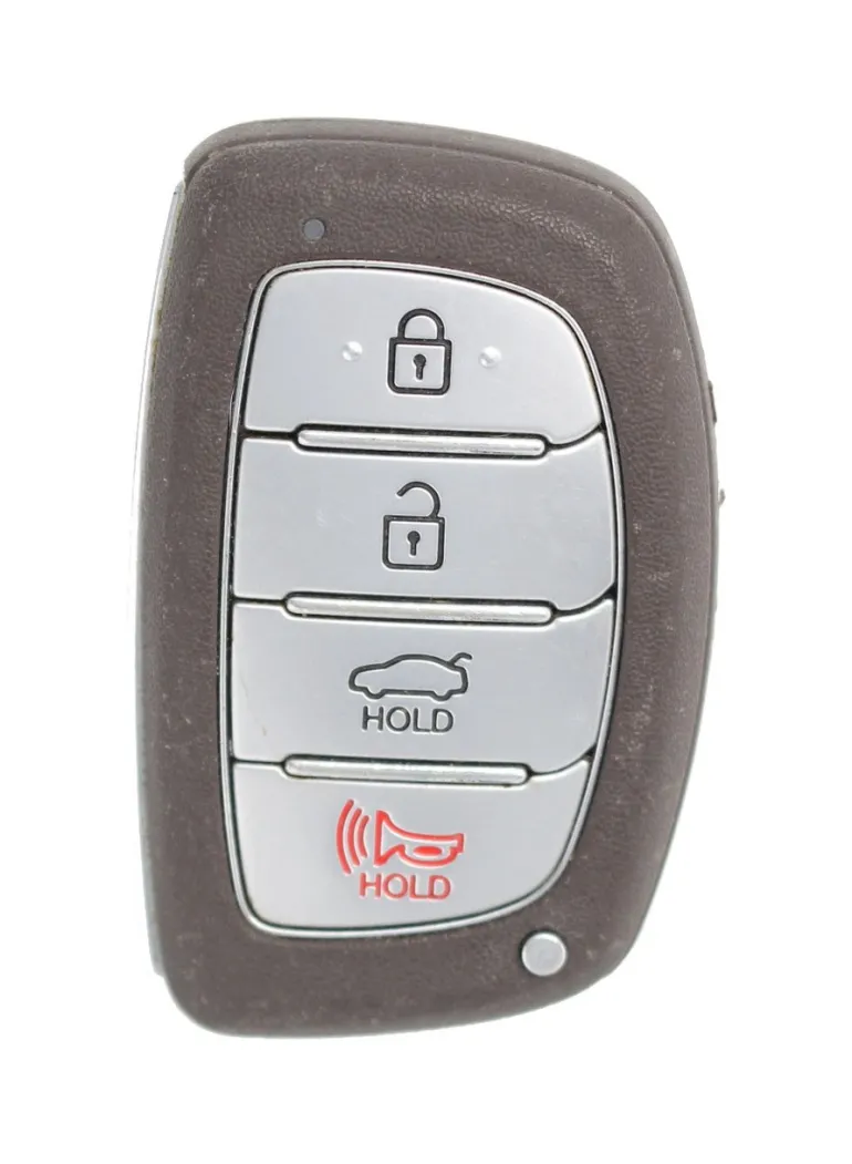 Unrefurbished OEM Hyundai SVI-MDFNA433 SY5MDFNA433 4 Button Key Fob - Grade C