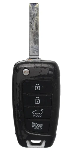 Unrefurbished OEM Hyundai SY5IGRGE04 4 Button Key Fob - Grade C