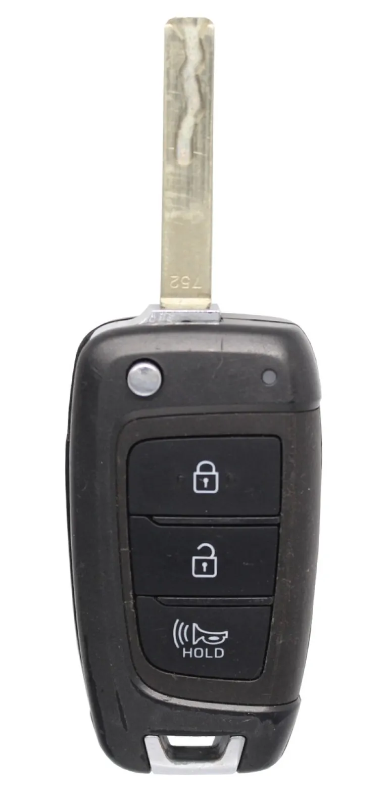 Unrefurbished OEM Hyundai SY51GRGE03 3 Button Key Fob - Grade C