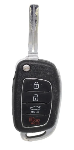 Unrefurbished OEM Hyundai TQ8-RKE-4F25 4 Button Key Fob - Grade C