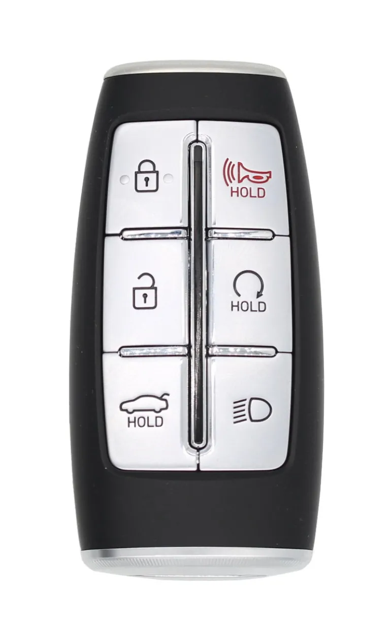 Unrefurbished OEM Hyundai 95440-T1000(RG3) TQ8-FOB-4F36 6 Button Key Fob - Grade A