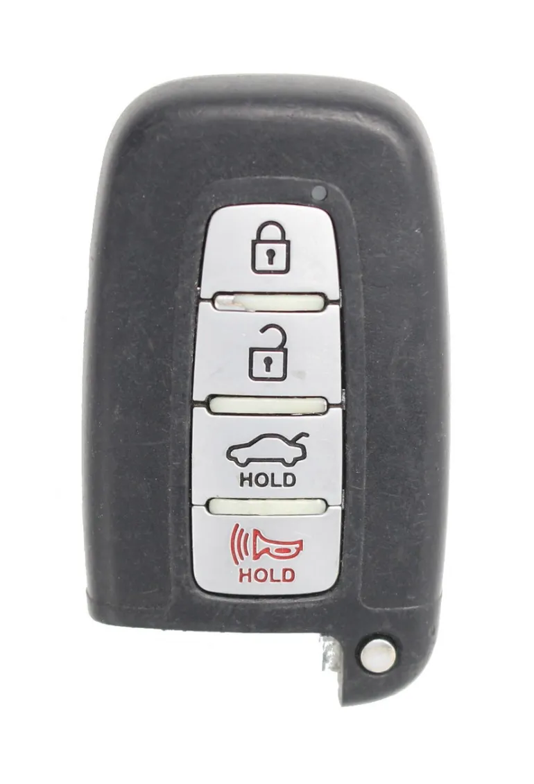 Unrefurbished OEM Hyundai 5WY8773 SY5HMFNA04 4 Button Key Fob - Grade C