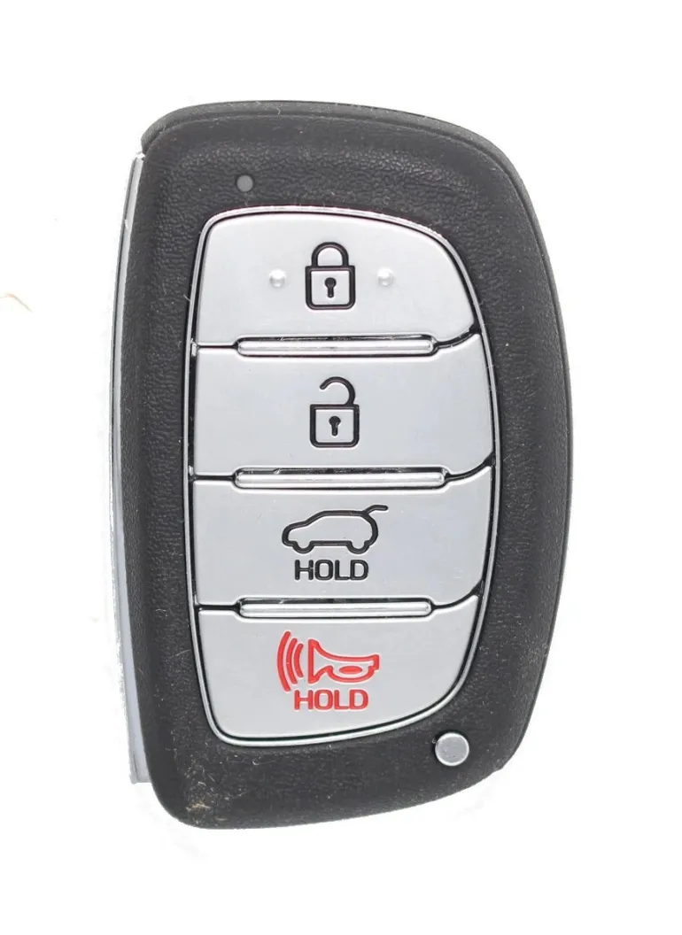 Unrefurbished OEM Hyundai 95440-3X520 | 95440-3X500 SY5MDFNA433 4 Button Key Fob - Grade A