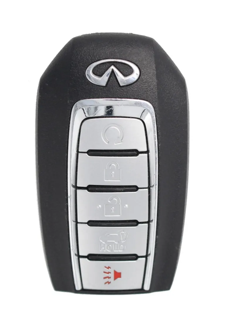 Unrefurbished OEM Infiniti S180144719 KR5TXN4 5 Button Key Fob - Grade C