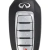 Unrefurbished OEM Infiniti S180144716 6HE6A KR5TXN7 5 Button Key Fob - Grade C