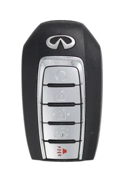 Unrefurbished OEM Infiniti S180144716 6HE6A KR5TXN7 5 Button Key Fob - Grade C