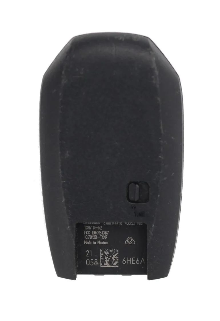 Unrefurbished OEM Infiniti S180144716 6HE6A KR5TXN7 5 Button Key Fob - Grade C