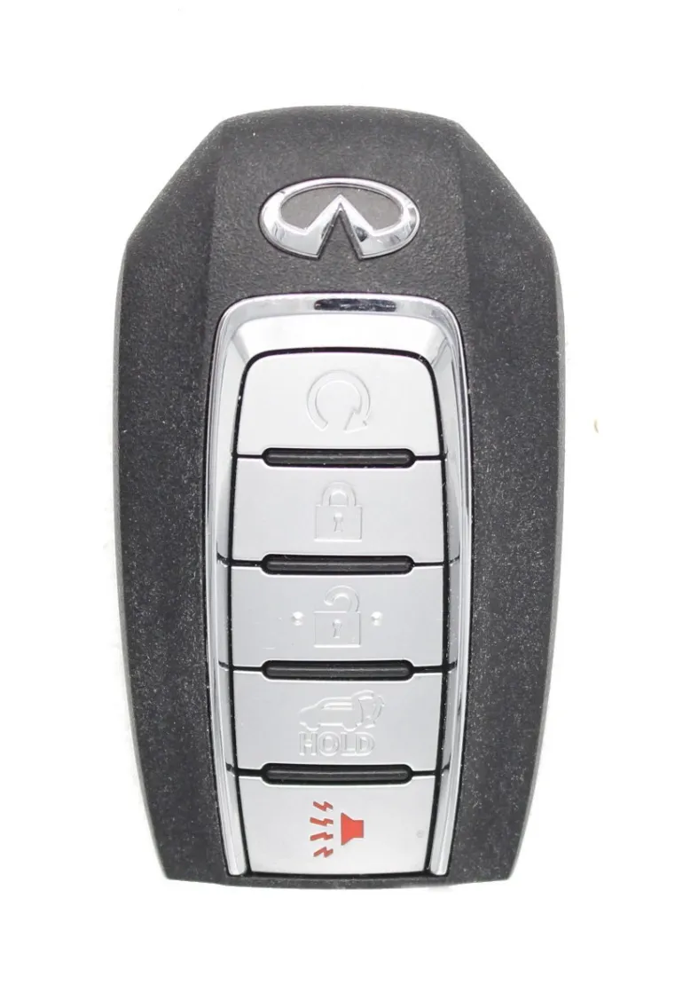 Unrefurbished OEM Infiniti S180144707 KR5TXN1 5 Button Key Fob - Grade A