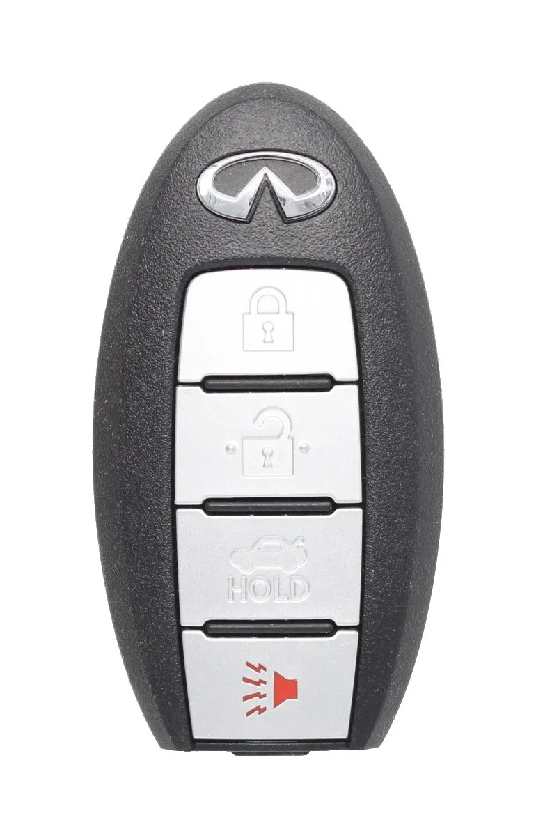 Unrefurbished OEM Infiniti S180144203 KR5S180144203 4 Button Key Fob - Grade A