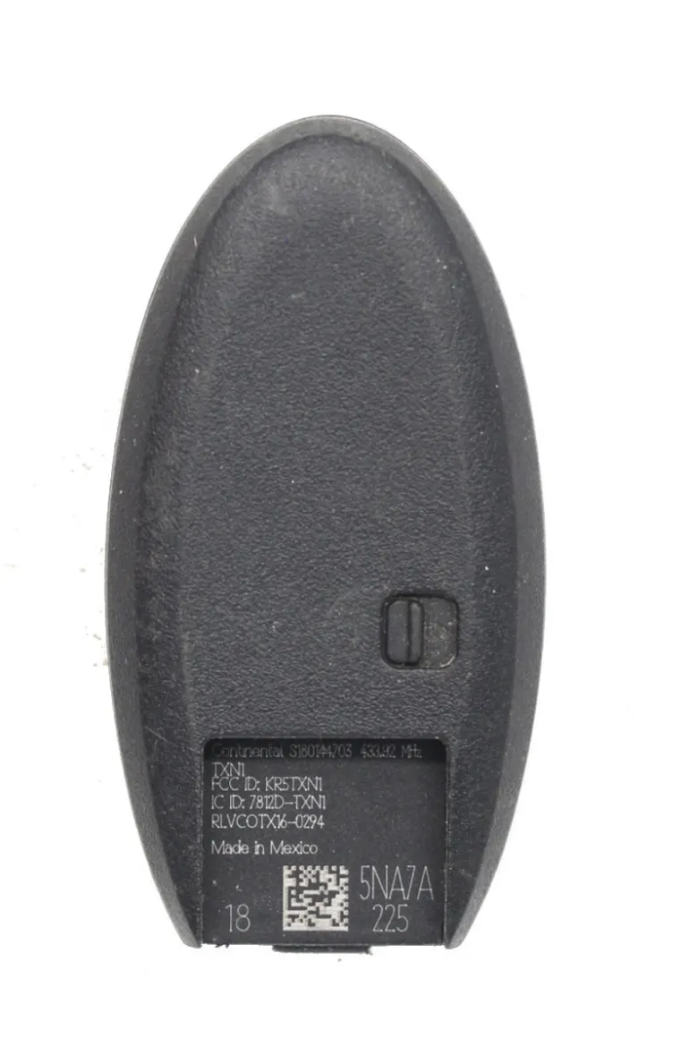 Unrefurbished OEM Infiniti S180144703 5 Button Key Fob - Grade A