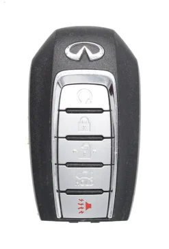 Unrefurbished OEM Infiniti S180144716 6HE6A KR5TXN7 5 Button Key Fob - Grade A