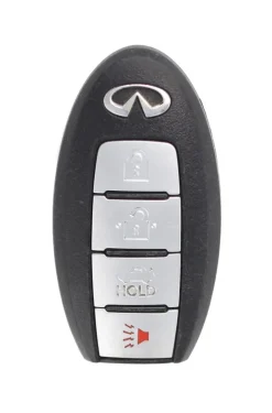 Unrefurbished OEM Infiniti S180144203 KR5S180144203 4 Button Key Fob - Grade C