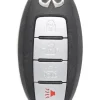 Unrefurbished OEM Infiniti S180144204 KR5S180144204 4 Button Key Fob - Grade A