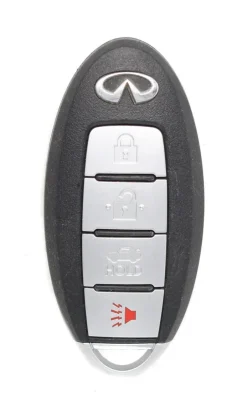 Unrefurbished OEM Infiniti S180144204 KR5S180144204 4 Button Key Fob - Grade A
