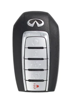 Unrefurbished OEM Infiniti S180144708 KR5TXN7 5 Button Key Fob - Grade C