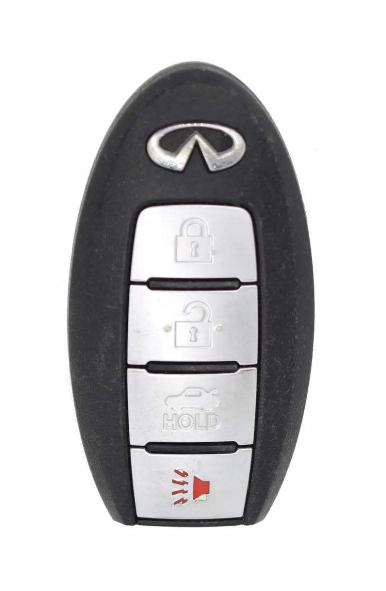 Unrefurbished OEM Infiniti S180144204 KR5S180144204 4 Button Key Fob - Grade C