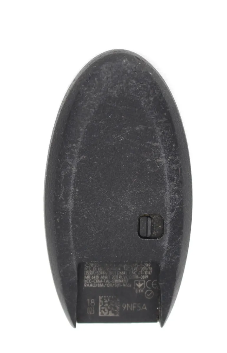 Unrefurbished OEM Infiniti S180144320 KR5S180144014 5 Button Key Fob - Grade C