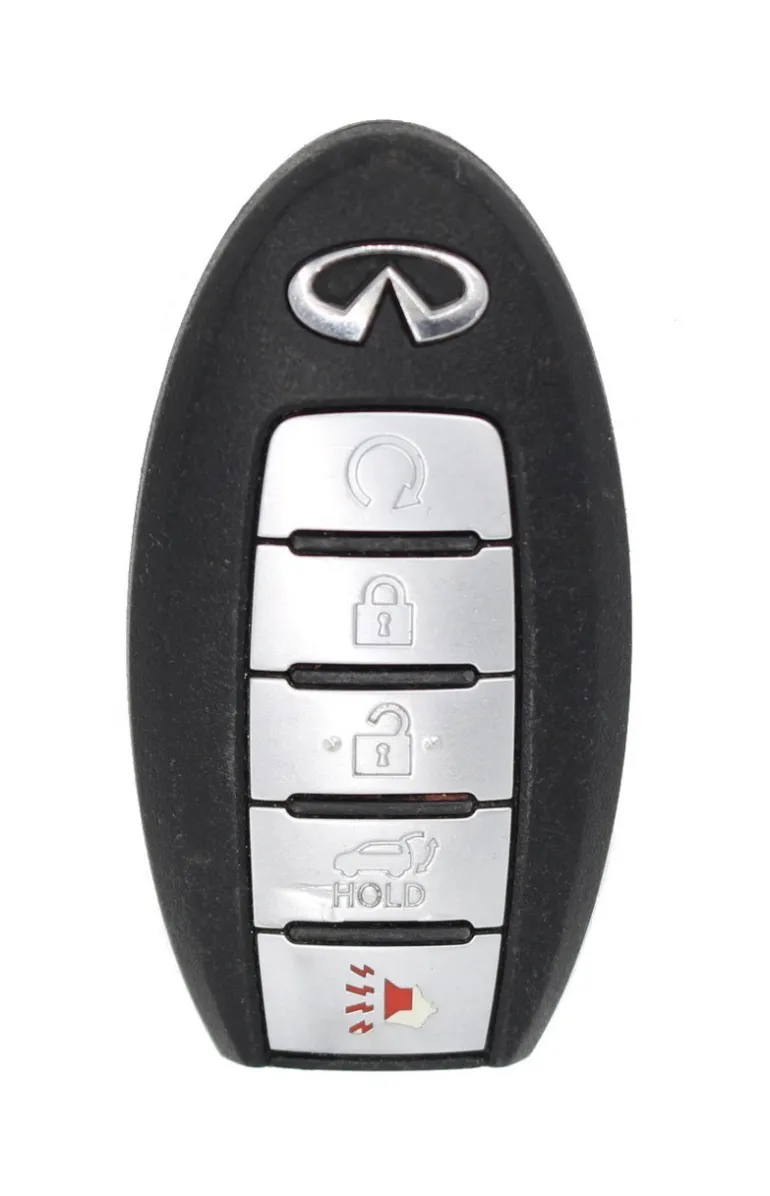 Unrefurbished OEM Infiniti S180144320 KR5S180144014 5 Button Key Fob - Grade C