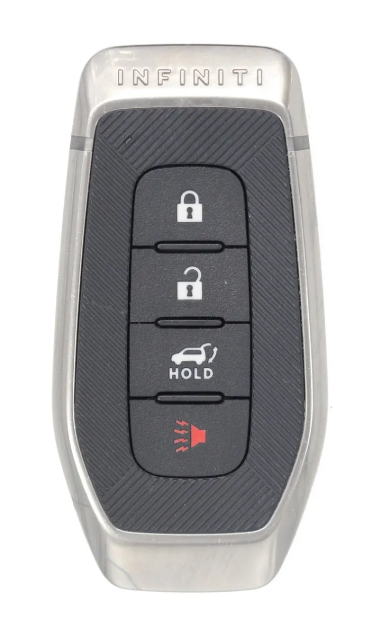 Unrefurbished OEM Infiniti 6SY3B KR5TXP21 4 Button Key Fob - Grade A