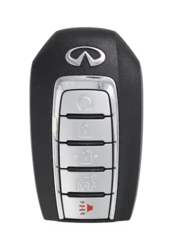 Unrefurbished OEM Infiniti S180144707 5NY7A KR5TXN1 5 Button Key Fob - Grade C