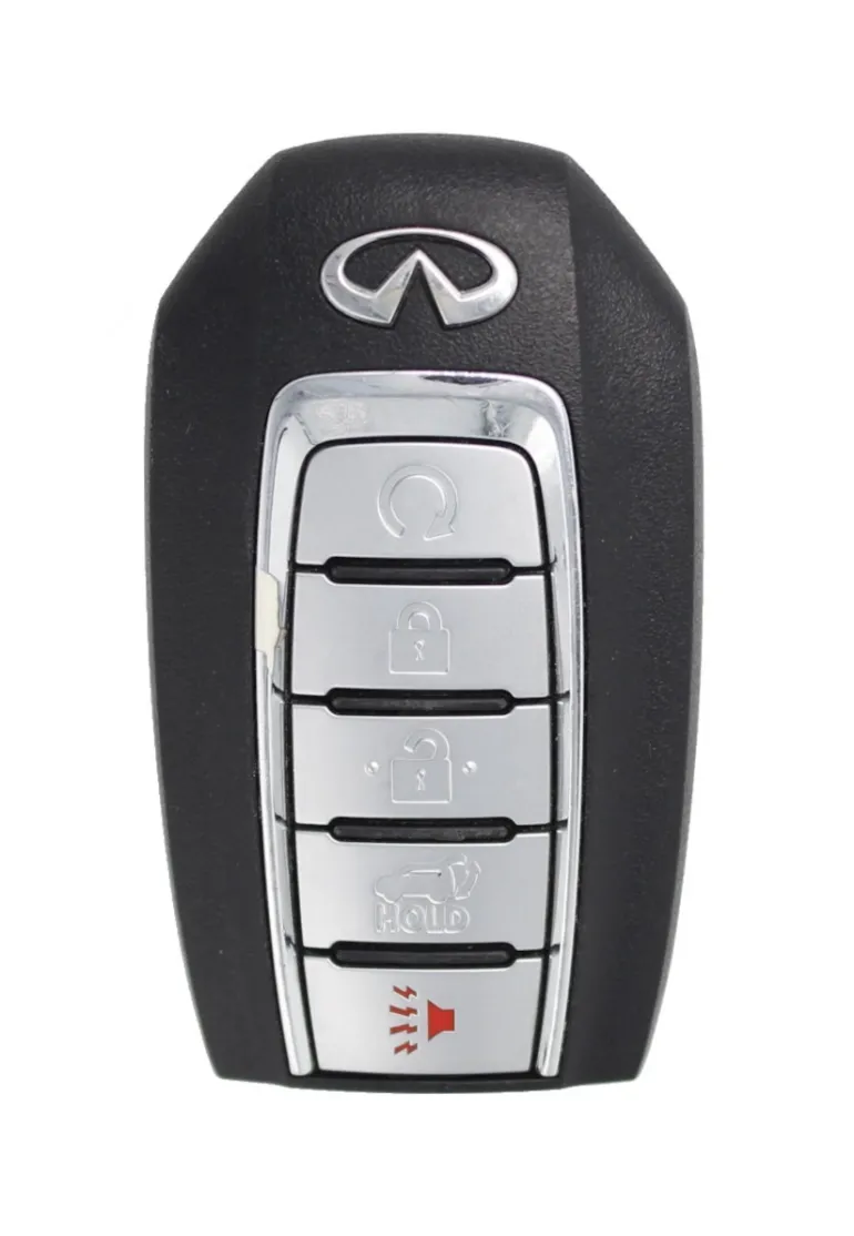 Unrefurbished OEM Infiniti S180144707 5NY7A KR5TXN1 5 Button Key Fob - Grade C