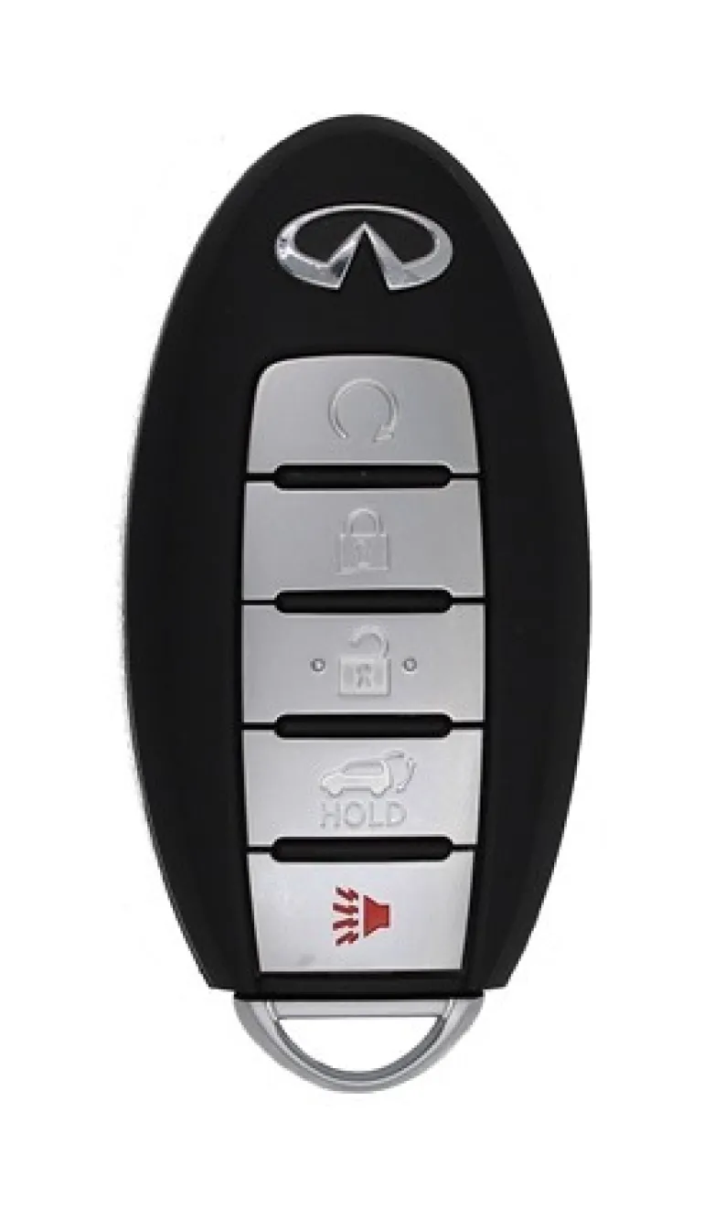 Unrefurbished OEM Infiniti S180144320 KR5S180144014 5 Button Key Fob - Grade A