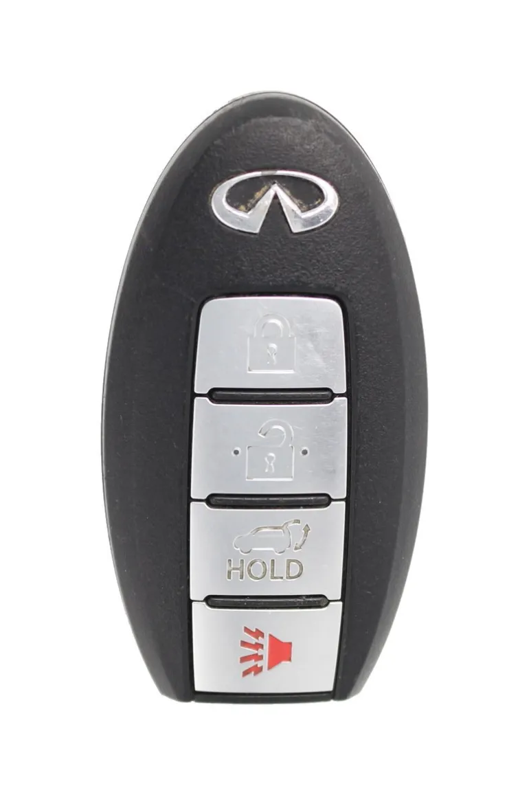 Unrefurbished OEM Infiniti TWB1U785 CWTWB1U787 4 Button Key Fob - Grade C