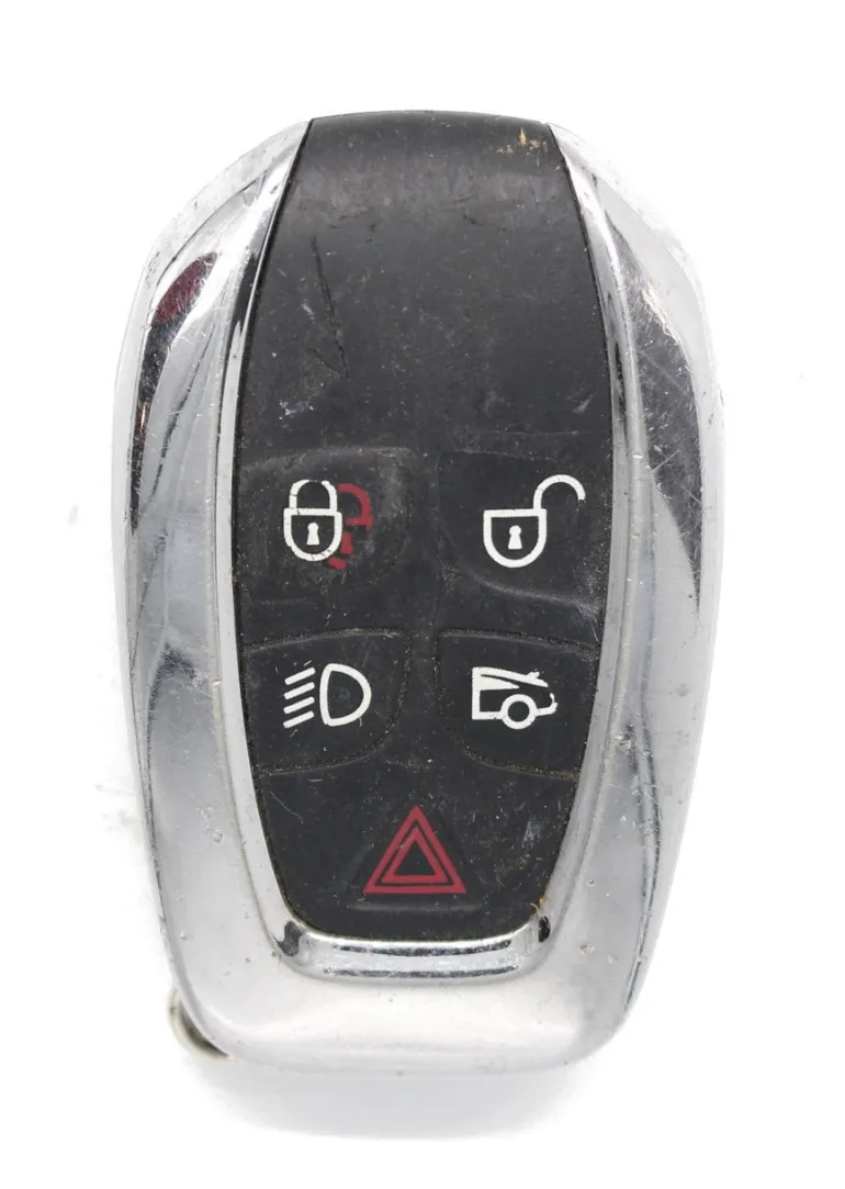 Unrefurbished OEM Jaguar 5E0B40287 KOBJTF10A 5 Button Key Fob - Grade C