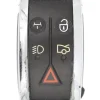 Unrefurbished OEM Jaguar KR55WK49244 5 Button Key Fob - Grade C