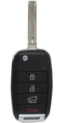 Unrefurbished OEM Kia 95430-A9100 TQ8-RKE-4F19 4 Button Key Fob - Grade A
