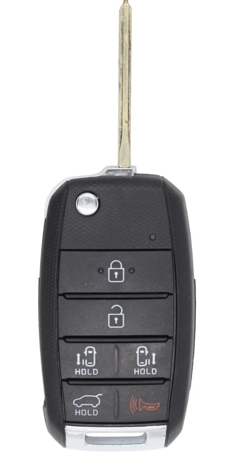 Unrefurbished OEM Kia 95430-A9300 | YP-433-DO-NA 6 Button Key Fob - Grade A