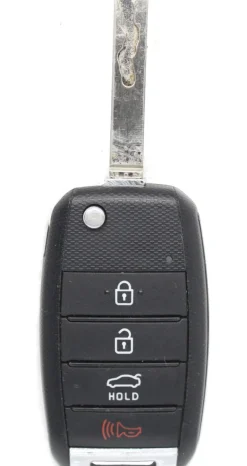 Unrefurbished OEM Kia 95430-H9700 4 Button Key Fob - Grade A