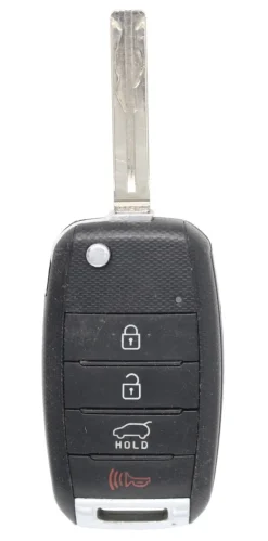 Unrefurbished OEM Kia NYODD4TX1306-TFL 4 Button Key Fob - Grade C