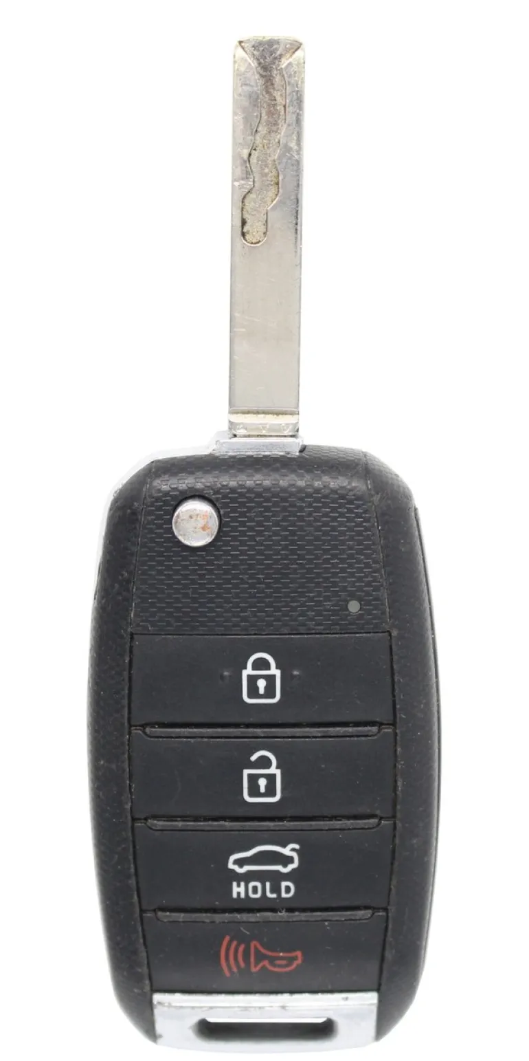 Unrefurbished OEM Kia NYOSYEC4TX1611 4 Button Key Fob - Grade C