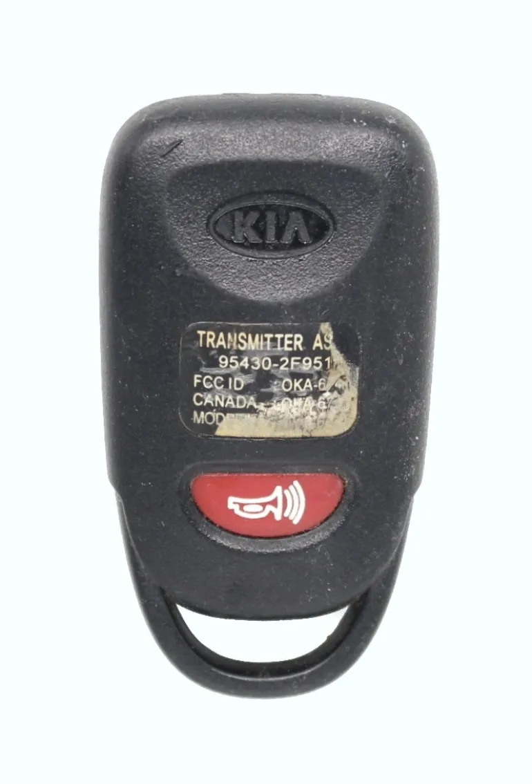 Unrefurbished OEM Kia OKA-674T 4 Button Key Fob - Grade C