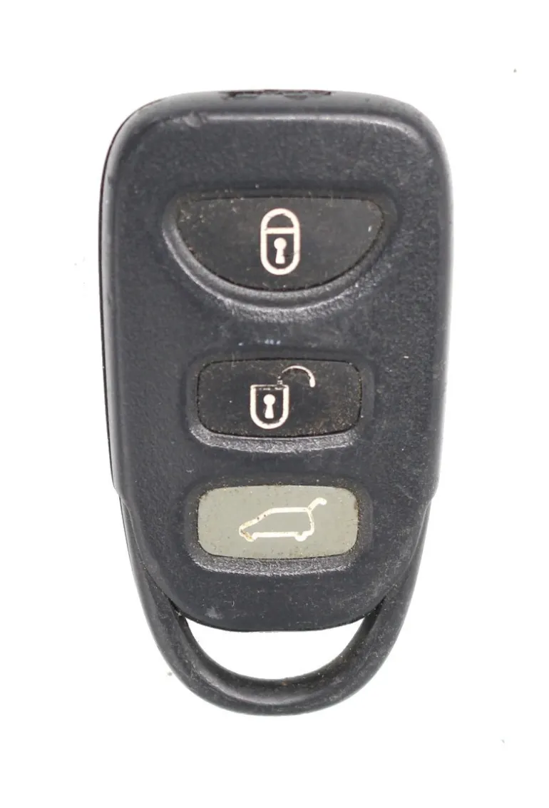 Unrefurbished OEM Kia PLNHM-T011 4 Button Key Fob - Grade C