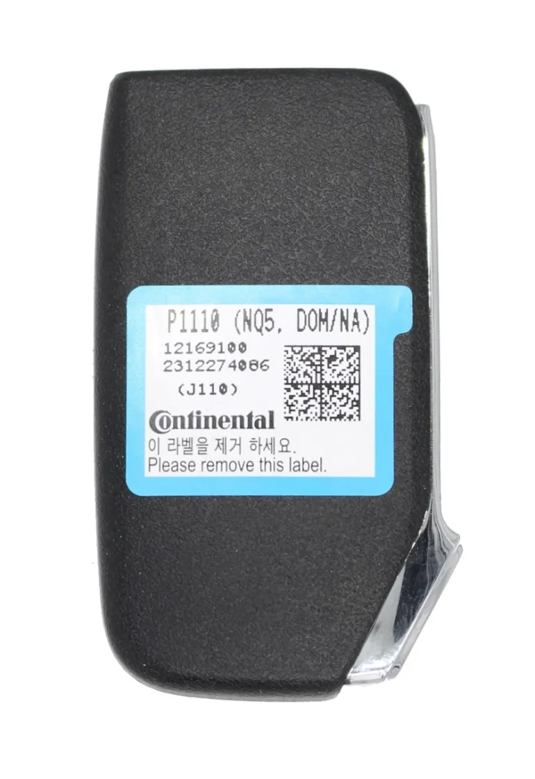 Unrefurbished OEM Kia 95440-P1110 SY5SQ4FGE05 5 Button Key Fob - Grade A