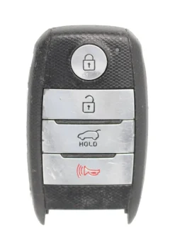 Unrefurbished OEM Kia SUV SVI-XMFNA04 SY5XMFNAO4 4 Button Key Fob - Grade C