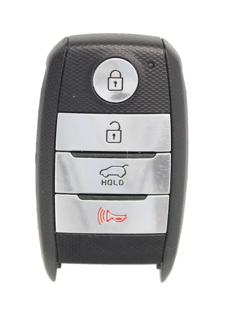 Unrefurbished OEM Kia SUV SVI-XMFNA433 SY5XMFNA433 4 Button Key Fob - Grade C
