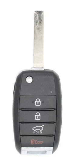 Unrefurbished OEM Kia SY5JFRGE04 4 Button Key Fob - Grade A
